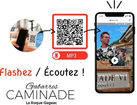 QRcast : diffusion de publireportage - Les gabarres Caminade